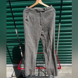 Herringbone Patterned Pants